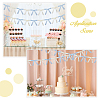 Polyester Bowknot Charms Party Banners DIY-WH0671-313-5
