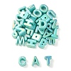 UV Plating Rainbow Iridescent Acrylic Beads OACR-C012-01G-1-1