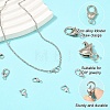 40Pcs 4 Styles Zinc Alloy Lobster Claw Clasps FIND-YW0012-93-3