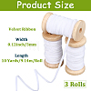 Velvet Ribbon OCOR-WH20012-40D-2