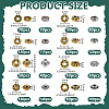Tibetan Style Alloy Spacer Beads FIND-PH0025-74-2