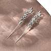 Halloween 316 Stainless Steel Ear Wrap Crawler Hook Earrings AJEW-C044-17B-AS-3