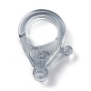 Transparent Plastic Lobster CLaw Clasps LS-KY-H005-A04-3