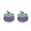 Fruit 304 Stainless Steel Enamel Pendants SA-CBA49D2-11G-04-1