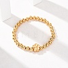 Women's 304 Stainless Steel Bracelets STAS-H256-06G-2