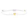 Valentine's Adjustable Braided Polyester Cord Bracelets GM2838-7-1