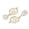 Raw Rough Natural Quartz Crystal Coppwer Wire Wrapped Big Pendants G-G314-02G-04-2