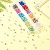 672Pcs 12 Colors Glass Seed Beads SEED-FS0001-24-8