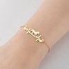 304 Stainless Steel Link Bracelets WGCBDDD-01-1