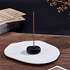1Pc Oval Ceramic Incense Burner Holder AJEW-ME0003-93A-5