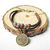 12 Constellations Alloy Charm Bracelets FS-WG9C3CD-02-1