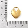 304 Stainless Steel Rhinestone Pendants STAS-D300-01G-17-3