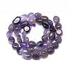 Natural Amethyst Beads Strands G-R445-8x10-02-2