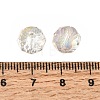 Electroplate Transparent Round Glass Beads GL-CBA6A73-AB02-3