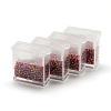 Plastic Bead Containers X-CON-R010-02-4