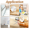 Acrylic Anticollision Strip DIY-WH0496-65B-6