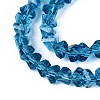 Transparent Glass Beads Strands LS-GLAA-N018-4mm-28-4