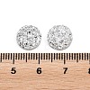 Resin Imitation Druzy Quartz Cabochons RESI-E013-03F-10MM-1-3