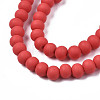 Handmade Polymer Clay Beads Strands CLAY-N008-053-08-3