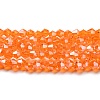 Transparent Electroplate Glass Beads Strands LS-EGLA-A039-T2mm-A11-1