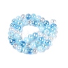 Electroplate Mixed Styles Glass Beads Strands EGLA-N022-17A-A01-2