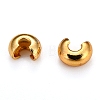 Brass Crimp Bead Covers X-KK-I681-13A-2