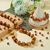 DICOSMETIC Natural Wood Beads WOOD-DC0001-16A-4