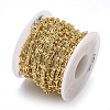 Brass Wavy Rectangle Link Chains CHC-H116-03G-2