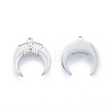 304 Stainless Steel Pendants STAS-N097-258P-1