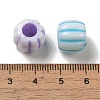 Opaque Acrylic European Beads OACR-E039-13-3