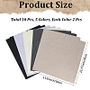 10Pcs 5 Colors Linen Fabric Book Covers FIND-CP0003-80A-2