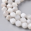 Natural White Crazy Lace Agate Beads Strands G-F668-03-6mm-3