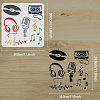 Plastic Reusable Drawing Painting Stencils Templates DIY-WH0172-923-2