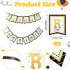 Word Congrats Grad Paper Hanging Flag Banner TH-FZC1645-01-3