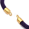 Nylon Cords Bracelet Makings Fit for Connector Charms AJEW-P116-02G-35-2