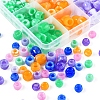 265Pcs 15 Style Acrylic European Beads MACR-YW0001-67-4