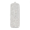 Brass Micro Pave Cubic Zirconia Pendants KK-L229-032P-1