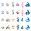 24Pcs 12 Styles Alloy Pendants FIND-TA0010-87-2