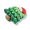Christmas Opaque Resin Decoden Cabochons RESI-U006-03D-2