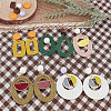 DIY Dangle Earring Making Kits DIY-SC0016-34-5