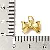 925 Sterling Silver Bowknot Charms STER-K180-01G-3