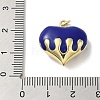 Rack Plating Brass Enamel Pendants KK-S366-05G-05-3