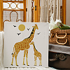 Plastic Reusable Drawing Painting Stencils Templates DIY-WH0172-494-7