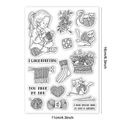 PVC Plastic Stamps DIY-WH0167-57-0197-1