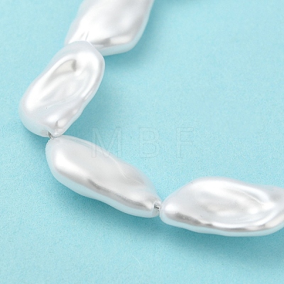 ABS Plastic Imitation Pearl Beads Strands KY-F021-05-1-1