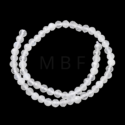 Natural Rainbow Moonstone Beads Strands G-H336-A13-02-1