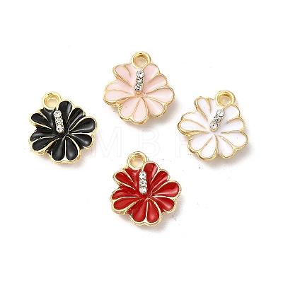 Alloy Enamel Charms ENAM-F144-01-1