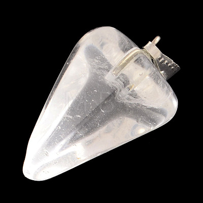 Cone/Spike/Pendulum Natural & Synthetic Mixed Stone Pendants G-R278-86-1