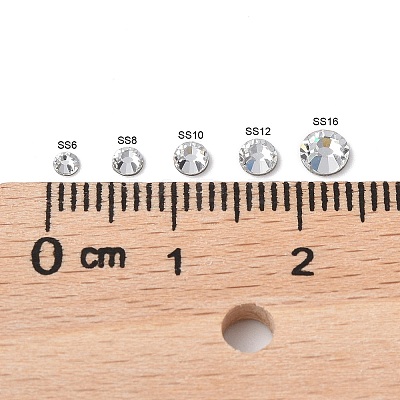 Preciosa® Crystal Hotfix Flatback Stones Y-PRC-HSS12-80250-1