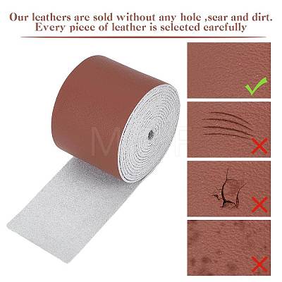Flat Microfiber Imitation Leather Cord LC-WH0006-07D-04-1